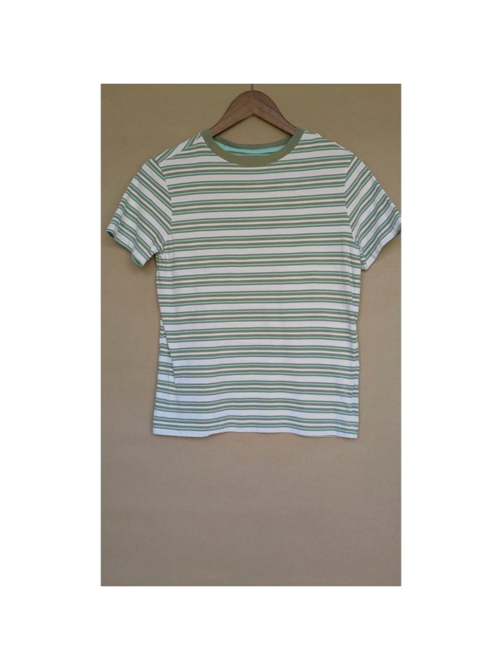 Crazy 8 Striped Tee — L (10–12)